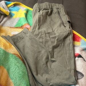 Women’s Size Md (8-10) Olive Green Carhartt Force Cargo Workpants— see all pics